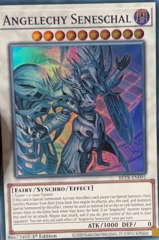 BETB-EN091 * Angelechy Seneschal * Super Rare * Beyond the Brave