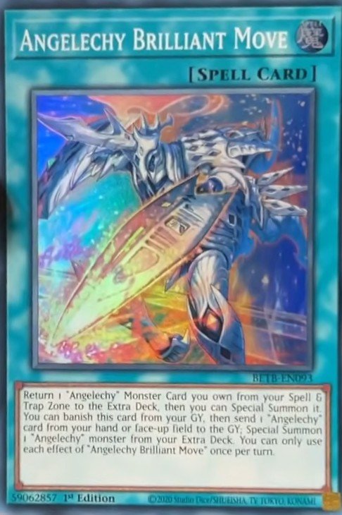 BETB-EN093 * Angelechy Brilliant Move * Super Rare * Beyond the Brave