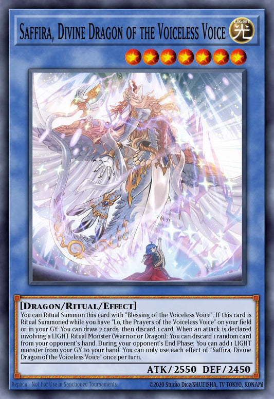 Saffira, Divine Dragon of the Voiceless Voice
