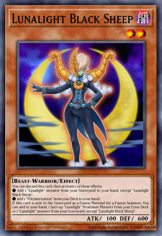 LAVD-ENL02 * Lunalight Black Sheep * Ultra Rare * Legendary Arc-V Decks