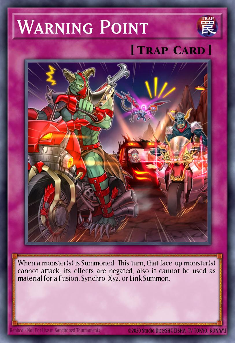 Warning Point * Super Rare * MP21-EN216