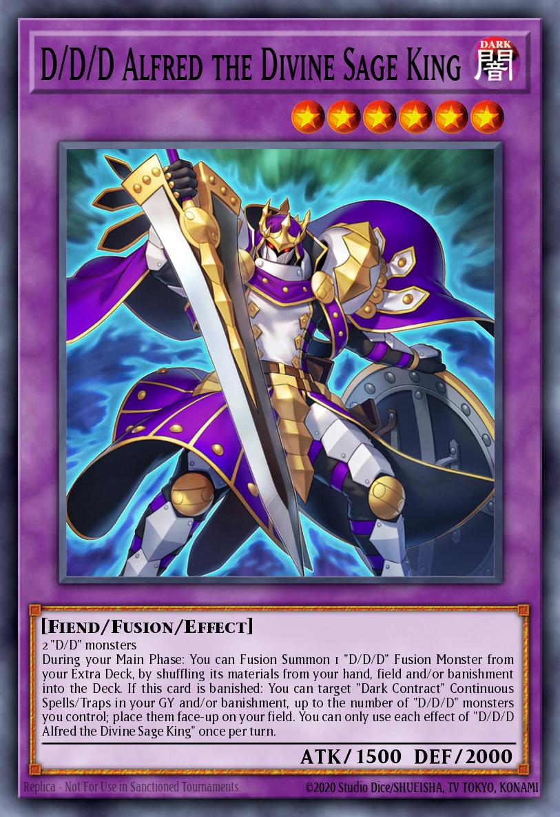 MAMO-EN079 * D/D/D Alfred the Divine Sage King * Ultra Rare * Magnificent Monsters