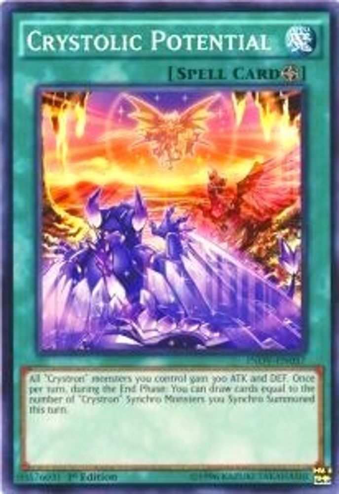 INOV-EN057 * Crystolic Potential * Common * Invasion: Vengeance