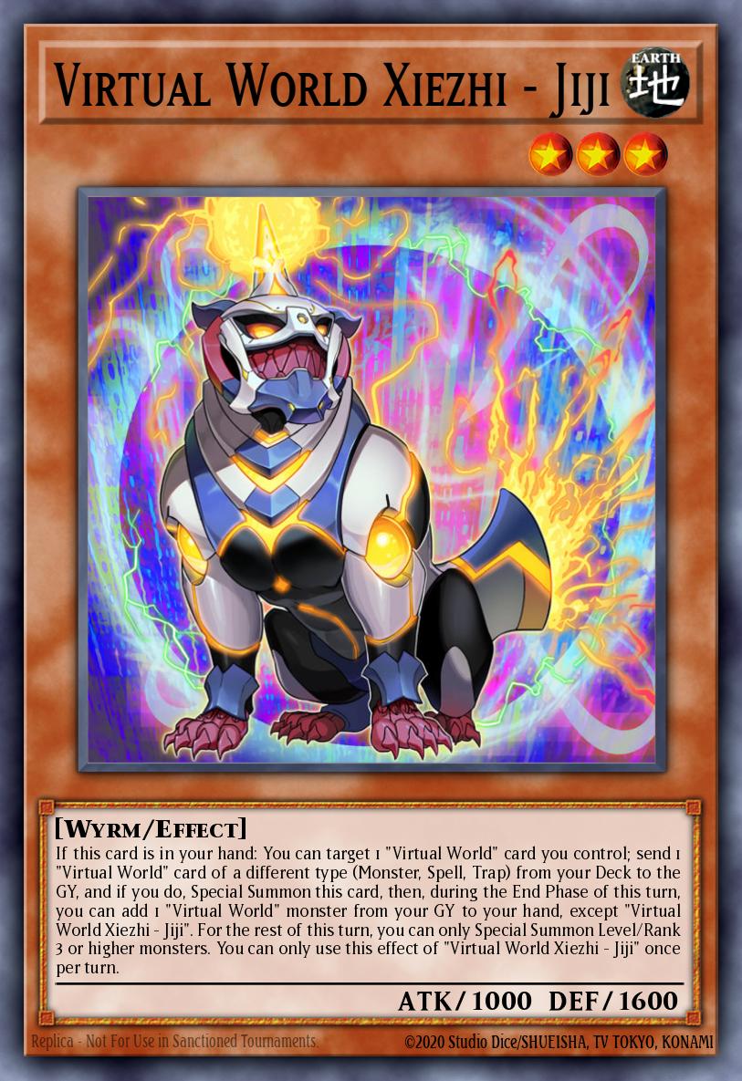 Virtual World Xiezhi - Jiji - 2021 Tin of Ancient Battles (MP21) * Ultra Rare * MP21-EN175