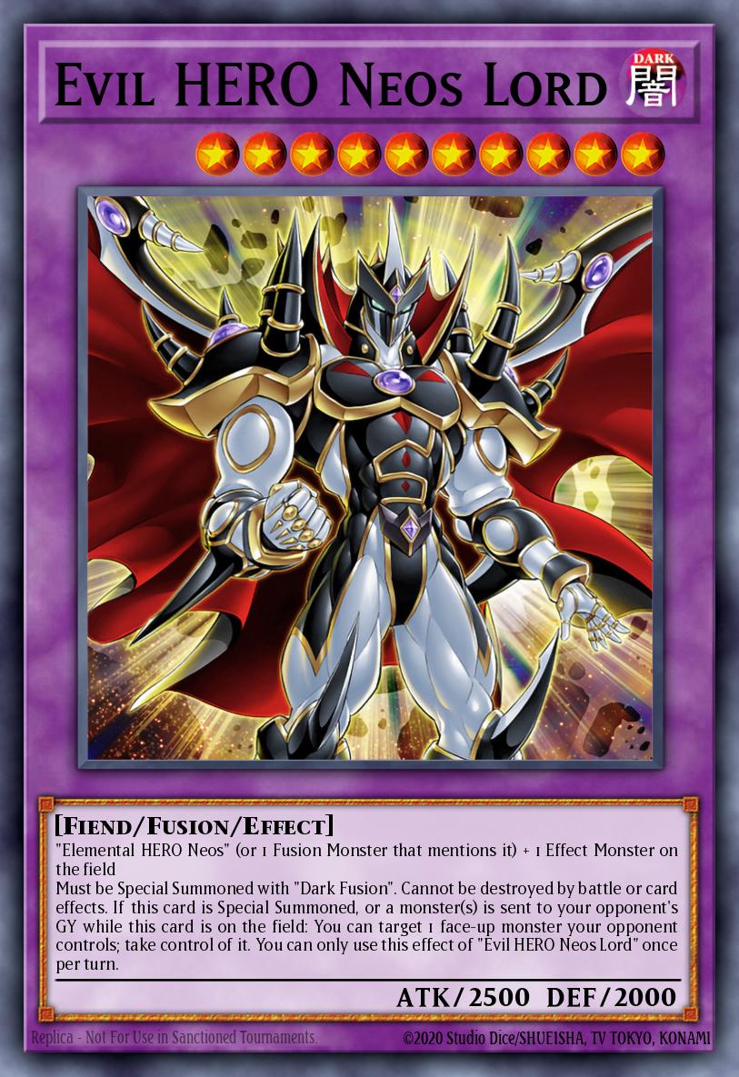 MAMO-EN076 * Evil HERO Neos Lord * Ultra Rare * Magnificent Monsters