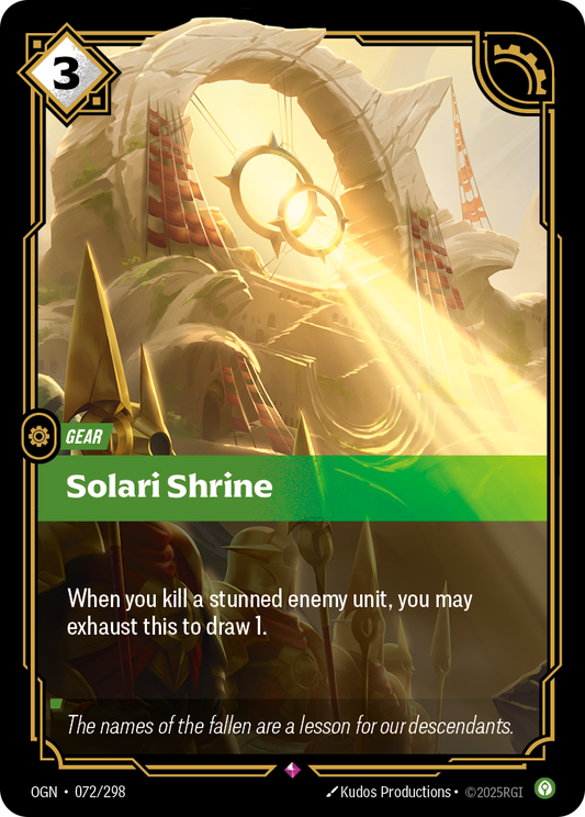 Solari Shrine * Rare * OGN-072