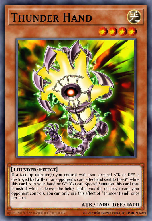 Thunder Hand * Super Rare * MP21-EN120