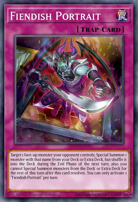 Fiendish Portrait * Super Rare * MP21-EN033