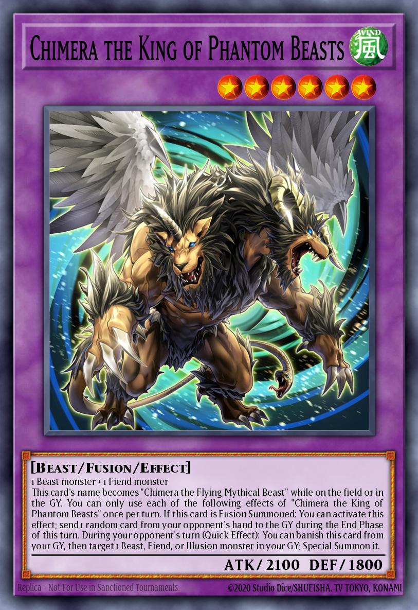MAMO-EN074 * Chimera the King of Phantom Beasts * Ultra Rare * Magnificent Monsters