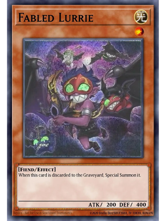 Fabled Lurrie * Secret Rare * BLMM-EN104