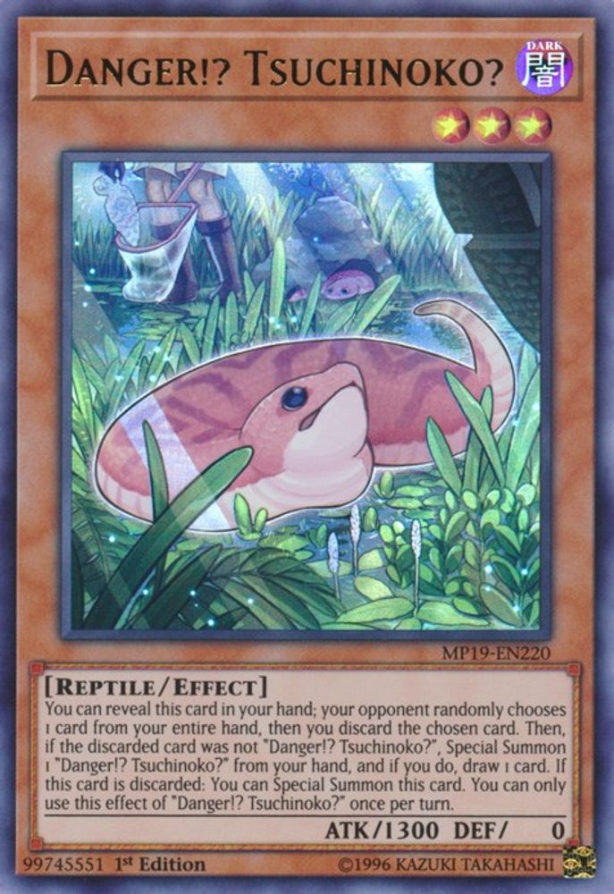 Danger!? Tsuchinoko?
