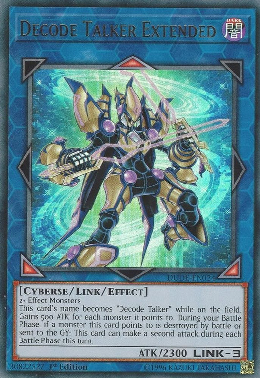 DUDE-EN024 * Decode Talker Extended * Ultra Rare * Duel Devastator