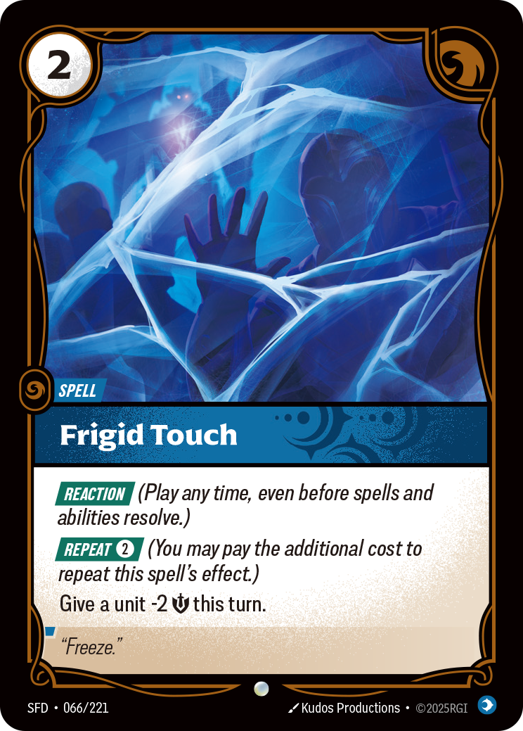 SFD-066 * Frigid Touch * Common * Spiritforged