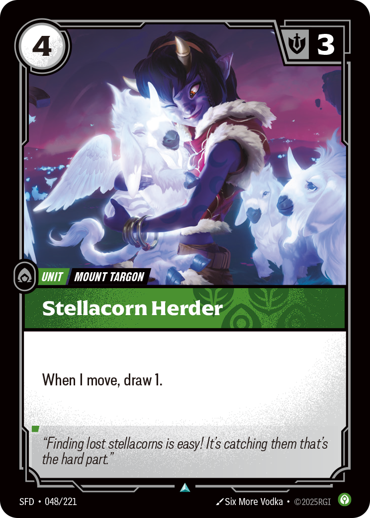 SFD-048 * Stellacorn Herder * Uncommon * Spiritforged