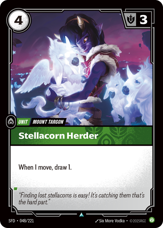 Stellacorn Herder (Foil) * Uncommon * SFD-048