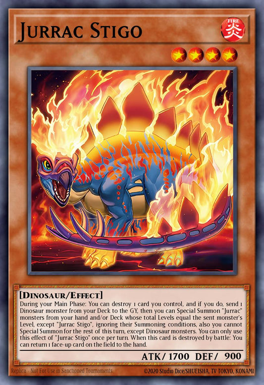 Jurrac Stego * Ultra Rare * BLMM-EN017