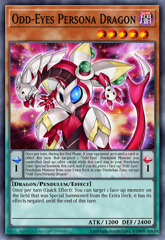 LAVD-ENO05 * Odd-Eyes Persona Dragon * Common * Legendary Arc-V Decks
