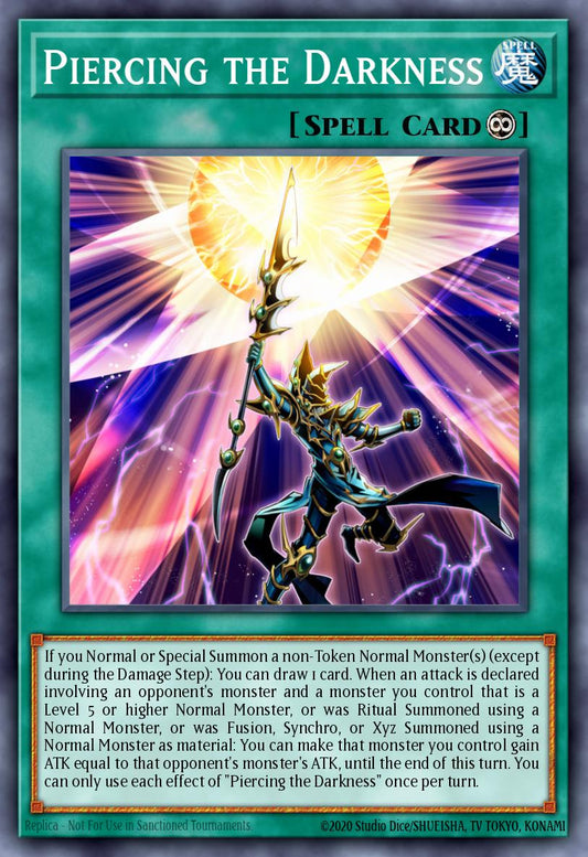 Piercing the Darkness * Ultra Rare * MP21-EN257