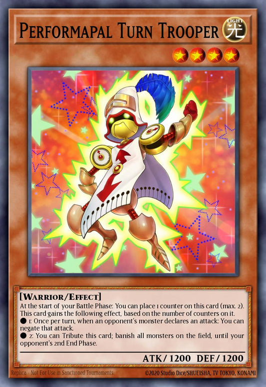 Performapal Turn Trooper * Super Rare * MP21-EN091
