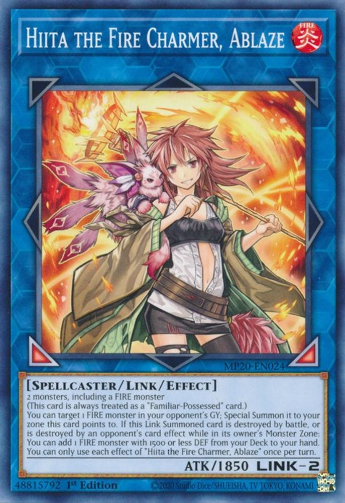 Hiita the Fire Charmer, Ablaze