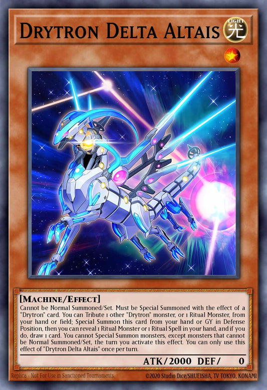 Drytron Delta Altais * Super Rare * MP21-EN239