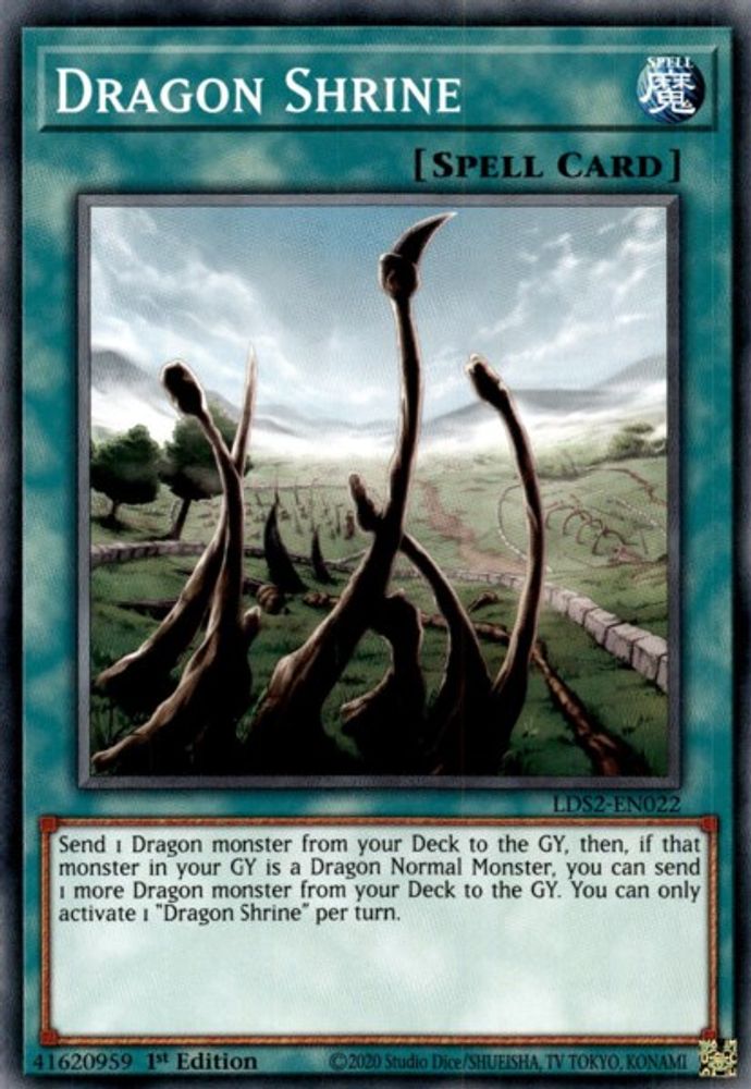 LDS2-EN022 * Dragon Shrine * Common * Legendary Duelists: Season 2