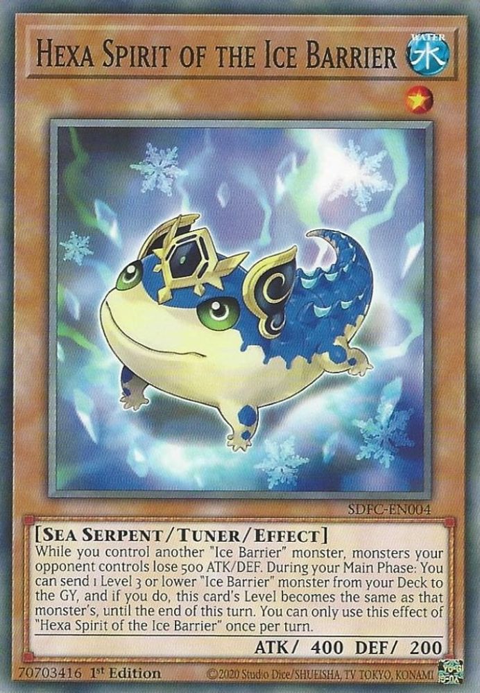 Hexa Spirit of the Ice Barrier * Common * SDFC-EN004