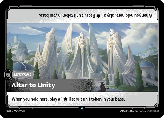 Altar to Unity * Uncommon * OGN-275