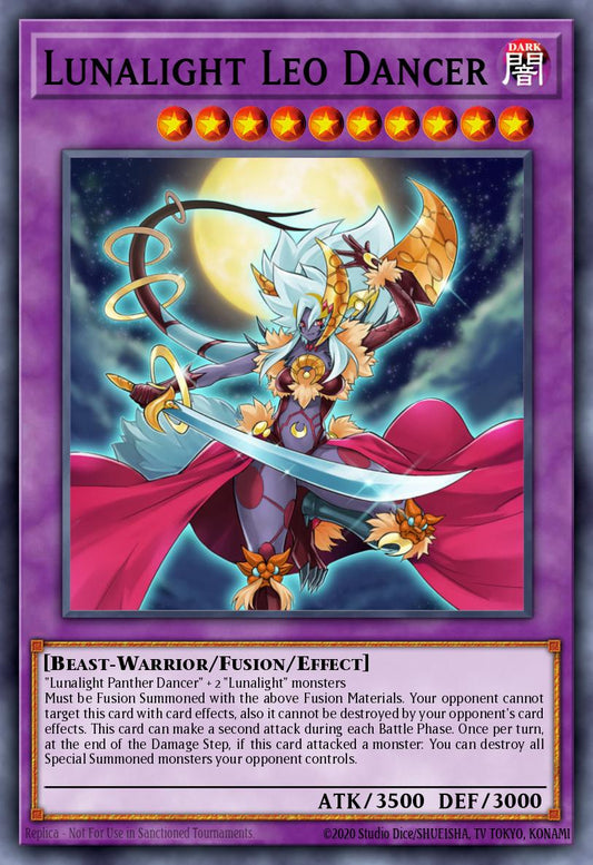 LAVD-ENL32 * Lunalight Leo Dancer * Common * Legendary Arc-V Decks