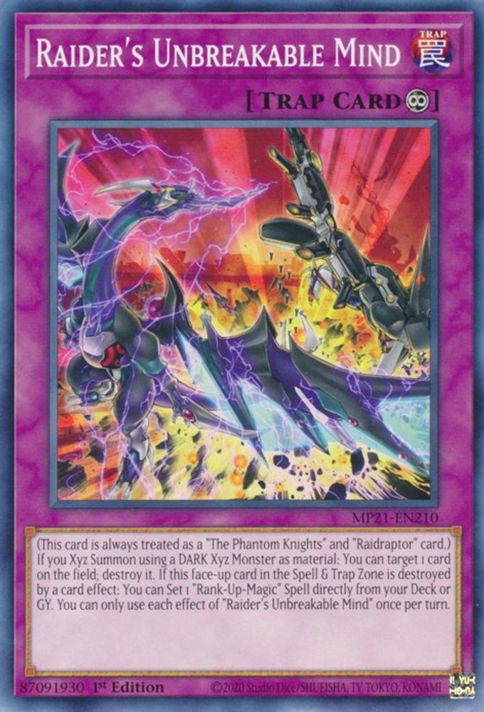 Raider's Unbreakable Mind * Common * MP21-EN210