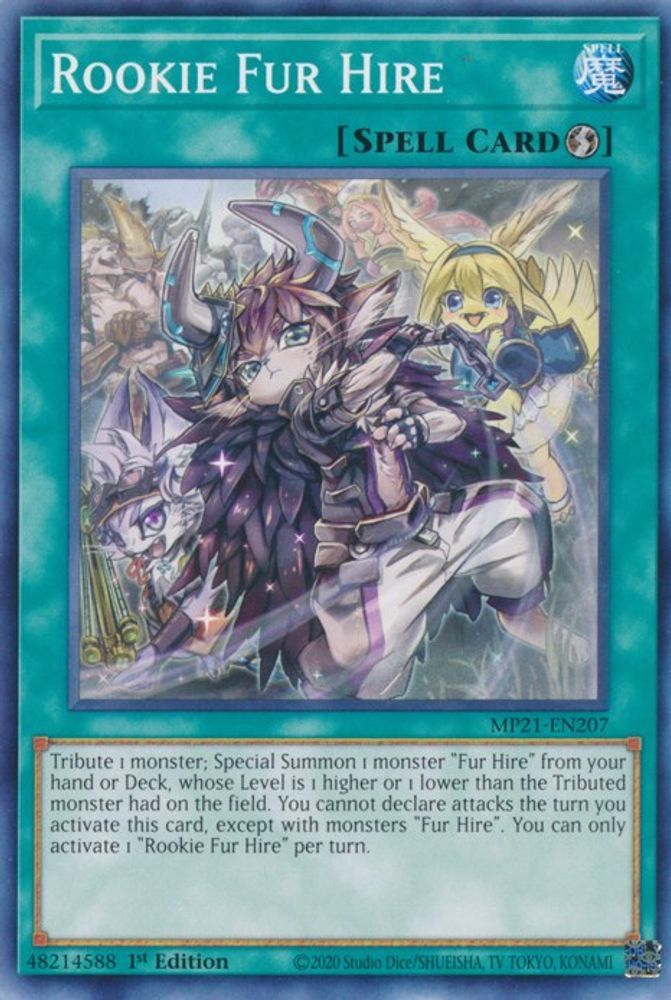 Rookie Fur Hire * Common * MP21-EN207
