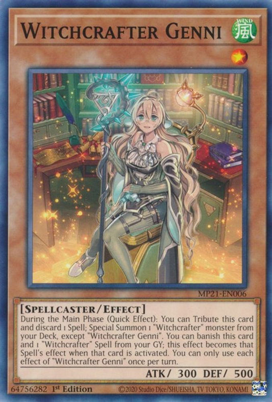 Witchcrafter Genni * Common * MP21-EN006