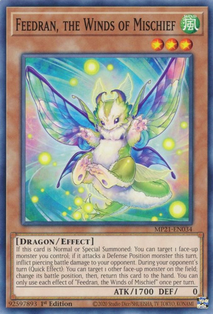 Feedran, the Winds of Mischief * Common * MP21-EN034