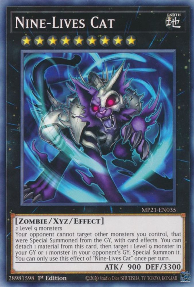 Nine-Lives Cat * Common * MP21-EN035