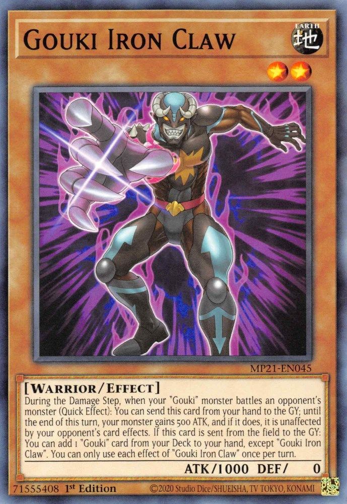 Gouki Iron Claw * Common * MP21-EN045