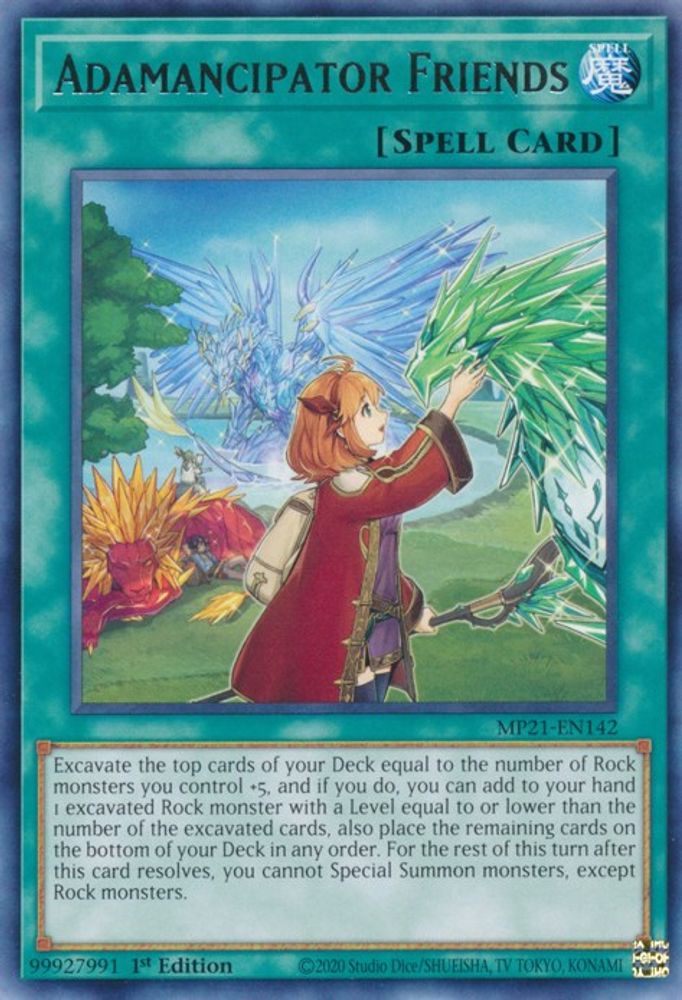 Adamancipator Friends * Rare * MP21-EN142