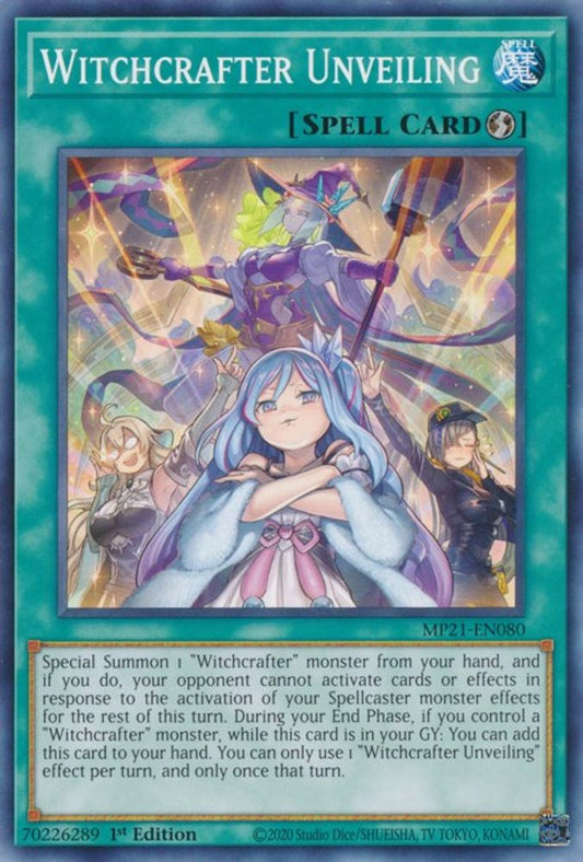 Witchcrafter Unveiling * Common * MP21-EN080
