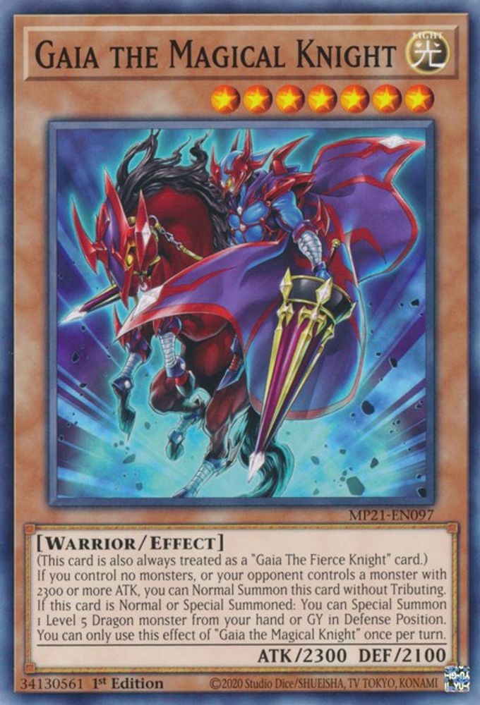Gaia the Magical Knight * Common * MP21-EN097