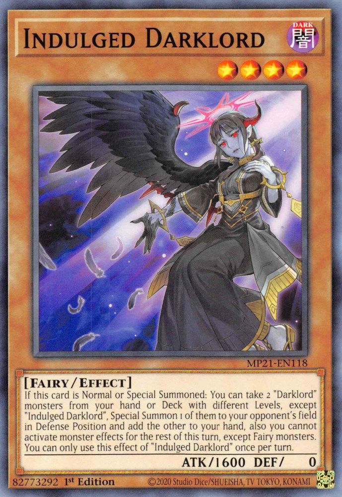 Indulged Darklord * Common * MP21-EN118