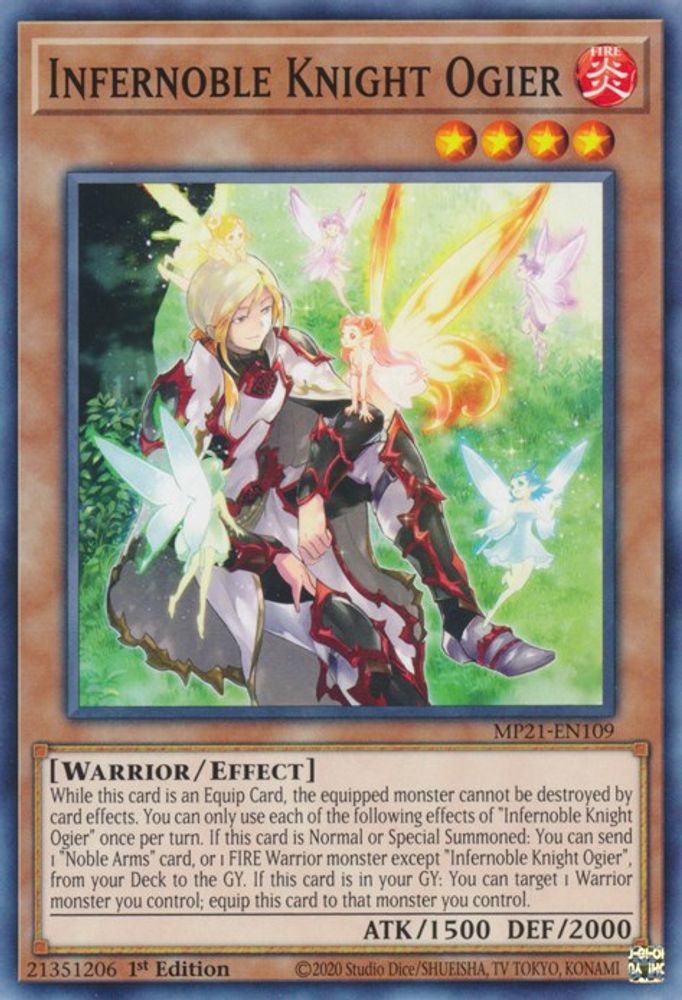 Infernoble Knight Ogier * Common * MP21-EN109
