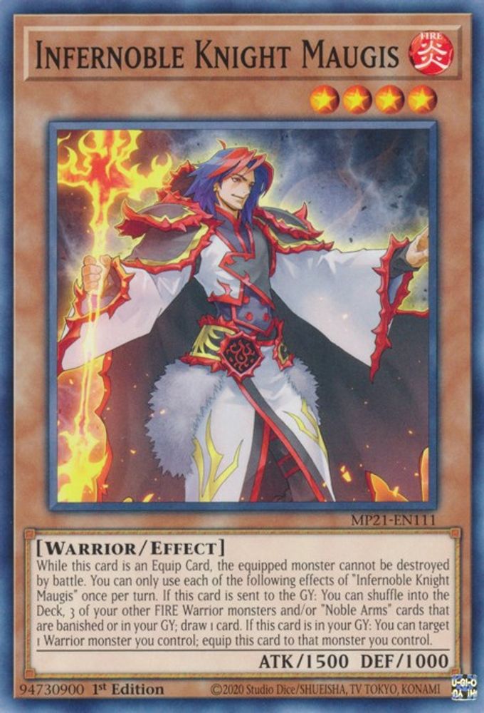 Infernoble Knight Maugis * Common * MP21-EN111
