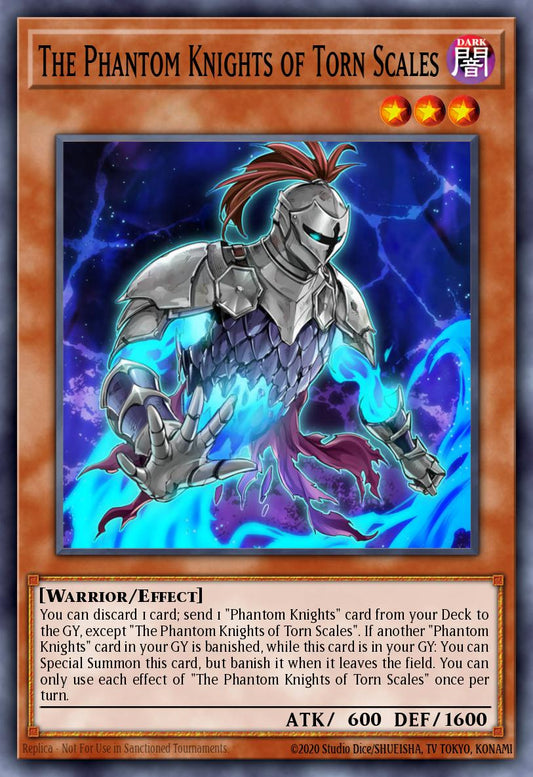 The Phantom Knights of Torn Scales * Ultra Rare * MP21-EN168