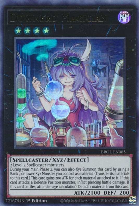 BROL-EN085 * Downerd Magician * Ultra Rare * Brothers of Legend