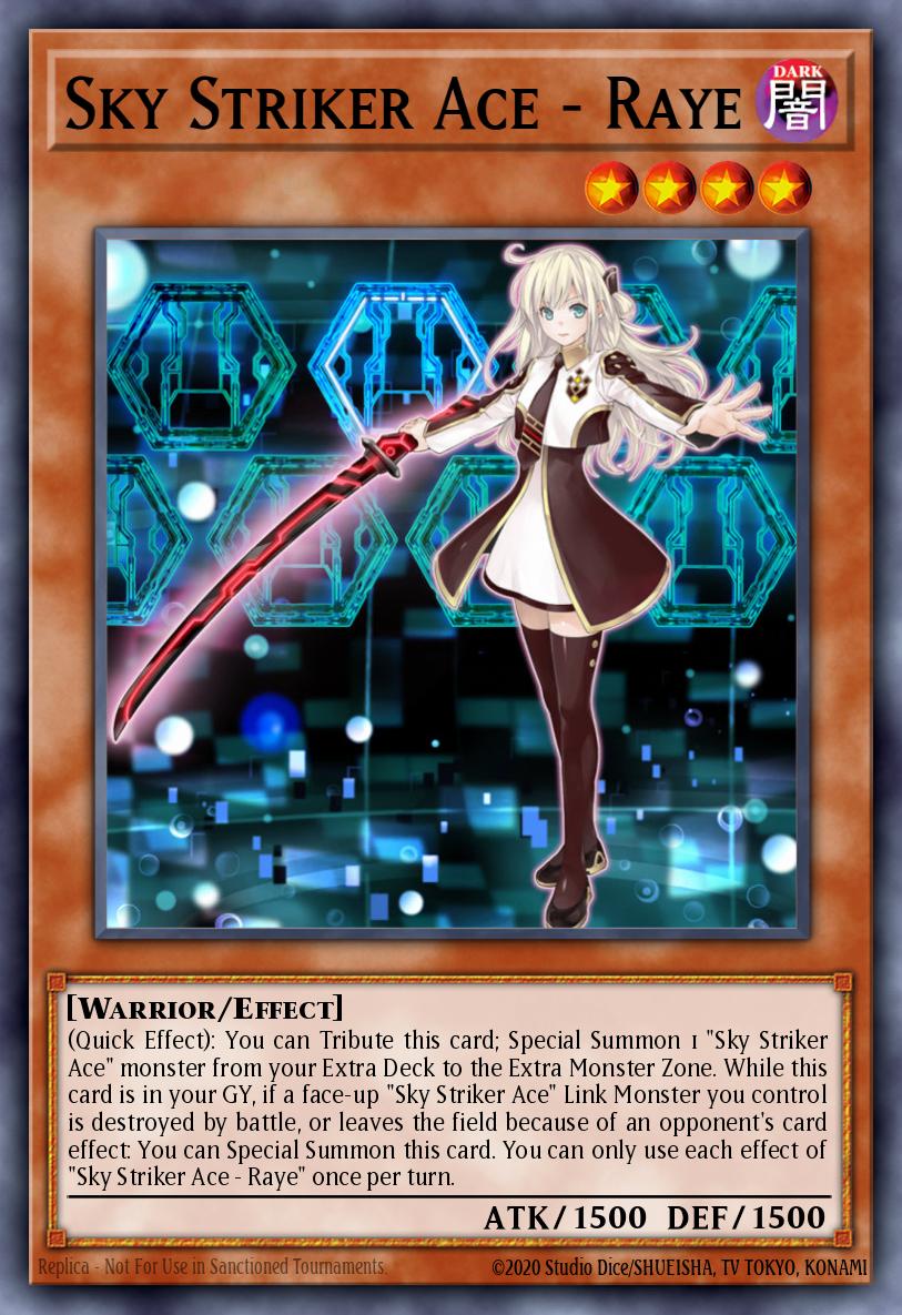 L26D-ENS01 - Sky Striker Ace - Raye - Common- Legendary Modern Decks 2026