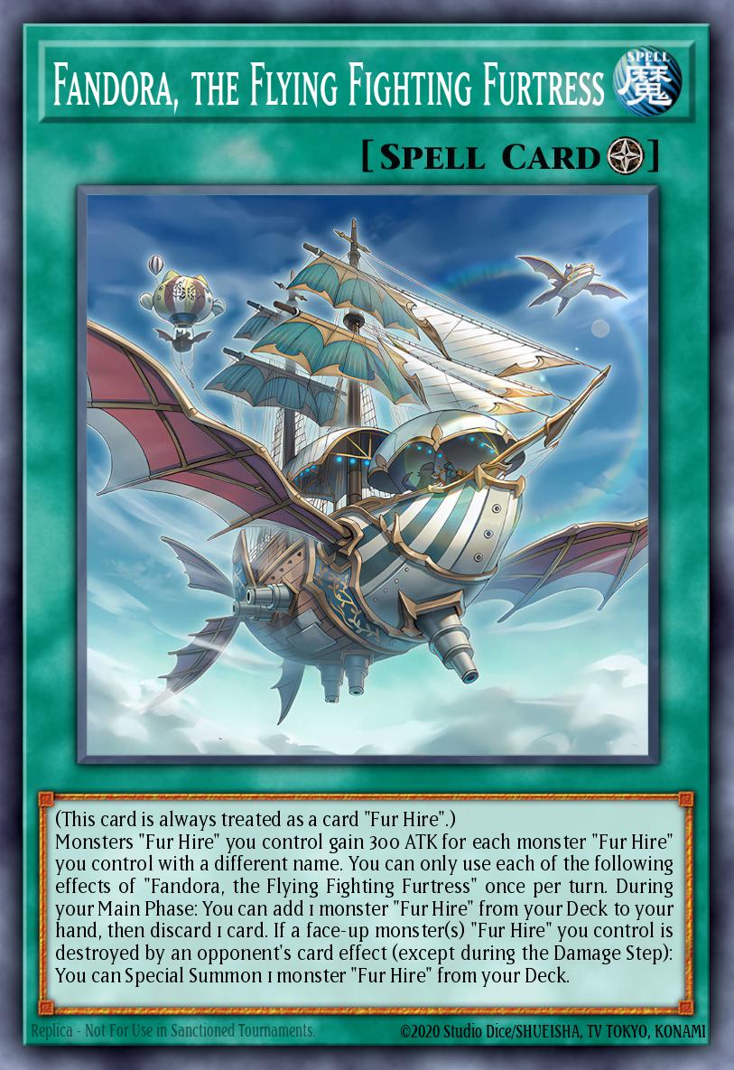 MAMO-EN105 * Fandora, the Flying Fighting Furtress * Ultra Rare * Magnificent Monsters