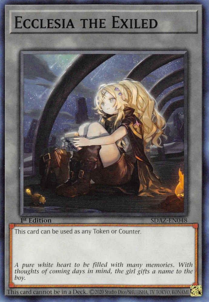 SDAZ-EN048 * Ecclesia the Exiled * Common * Structure Deck: Albaz Strike