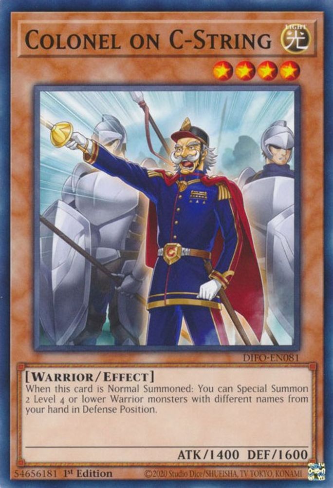 DIFO-EN081 * Colonel on C-String * Common * Dimension Force