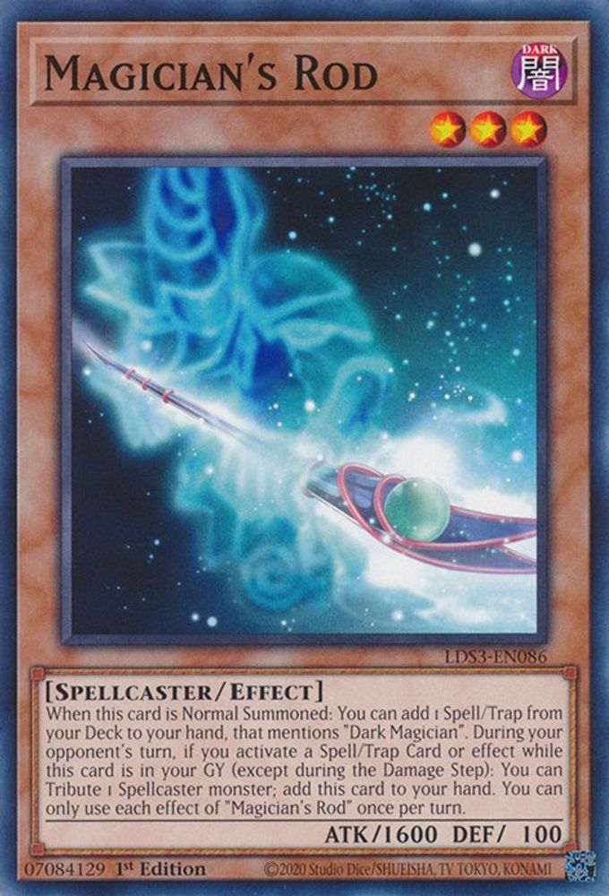 Magician's Rod * Common * LDS3-EN086