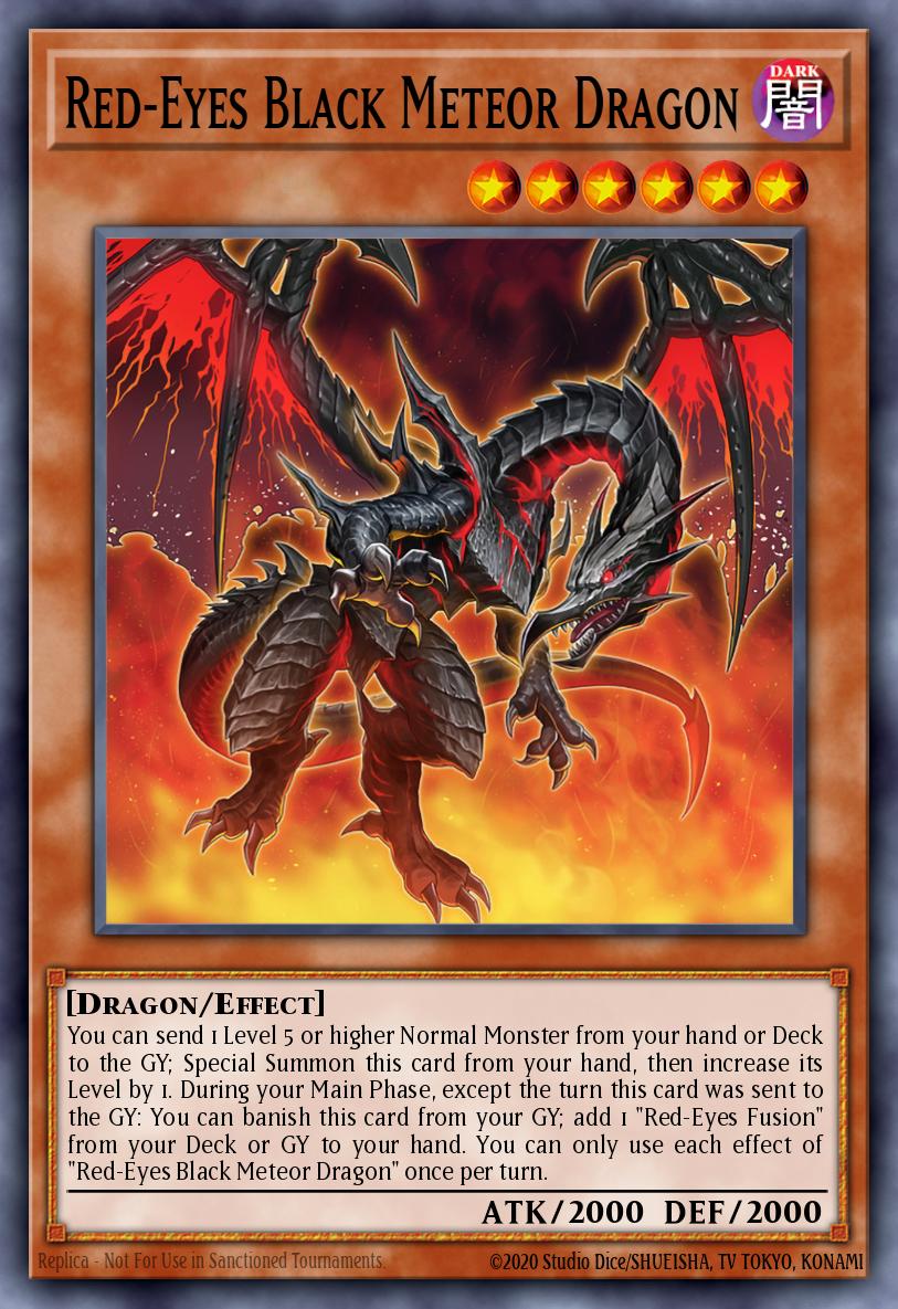 MAMO-EN049 * Red-Eyes Black Meteor Dragon * Ultra Rare * Magnificent Monsters