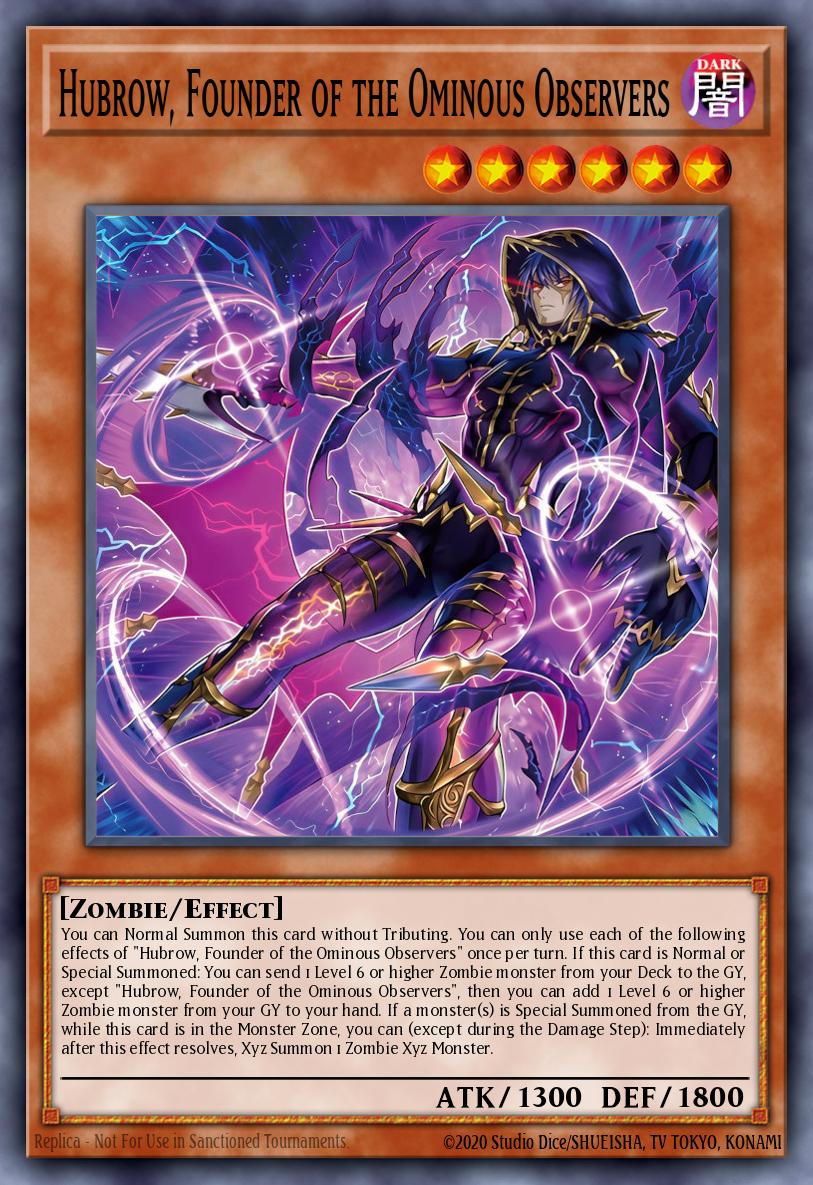 BETB-EN030 * Hubrow, Founder of the Ominous Observers * Super Rare * Beyond the Brave